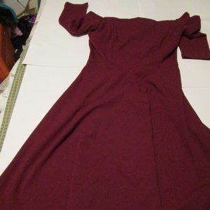 Original Miss May Women's Dress Small Burgundy in Color NWT Cocktail Party Dress